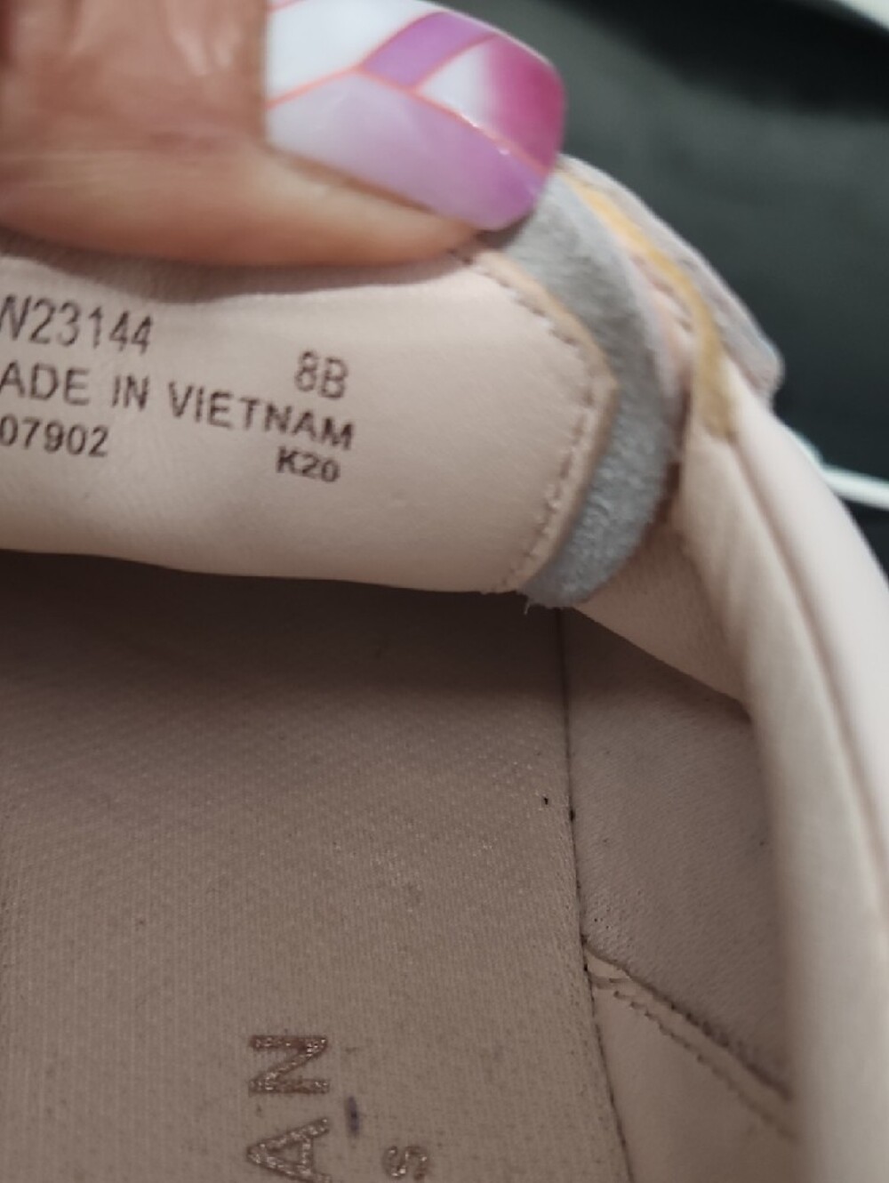 Cole Haan Pale Pink Size 8 Lace-Up Platform Sneakers - Picture 4 of 4